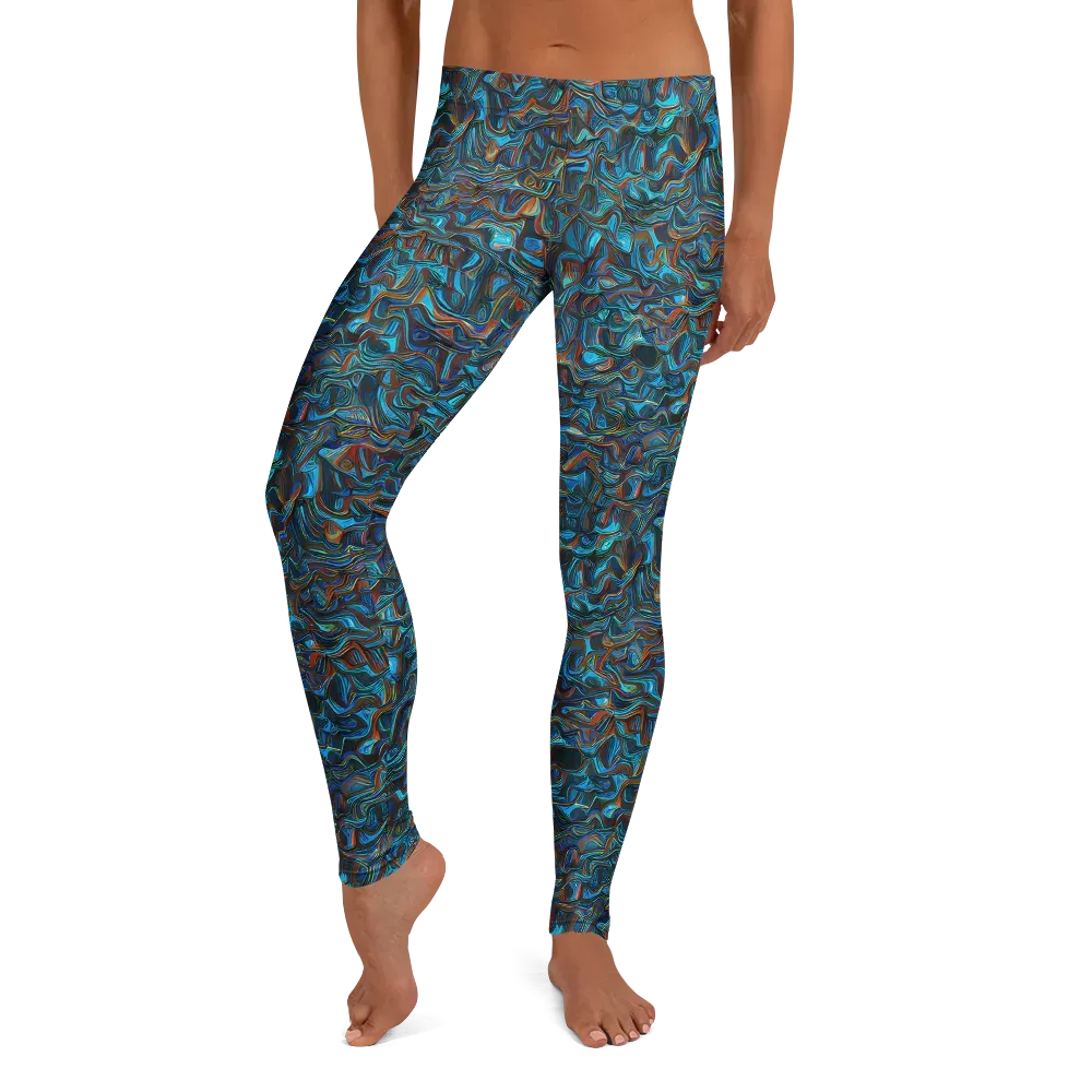Copper Tide on Leggings — Front