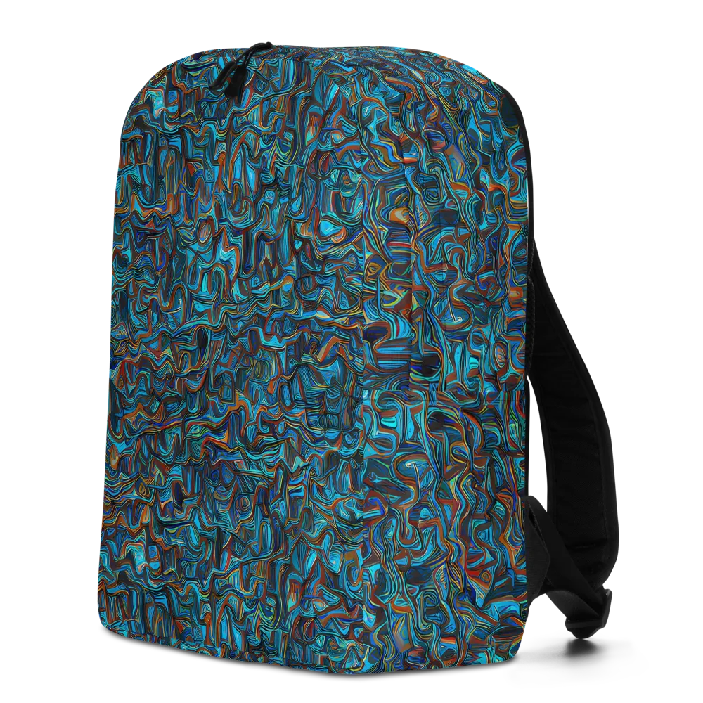 Copper Tide on Minimalist Backpack — Left
