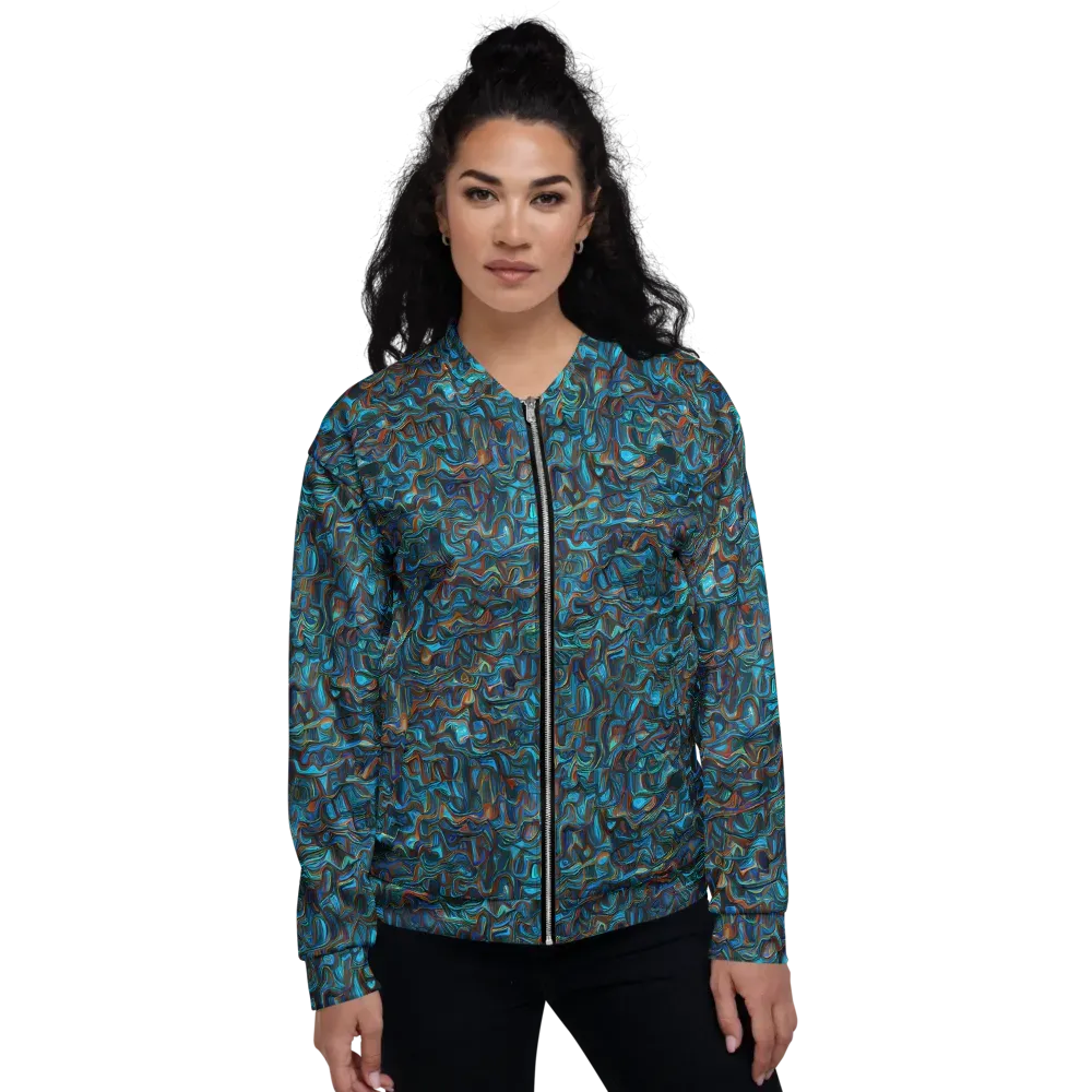 Copper Tide on Bomber Jacket — Front