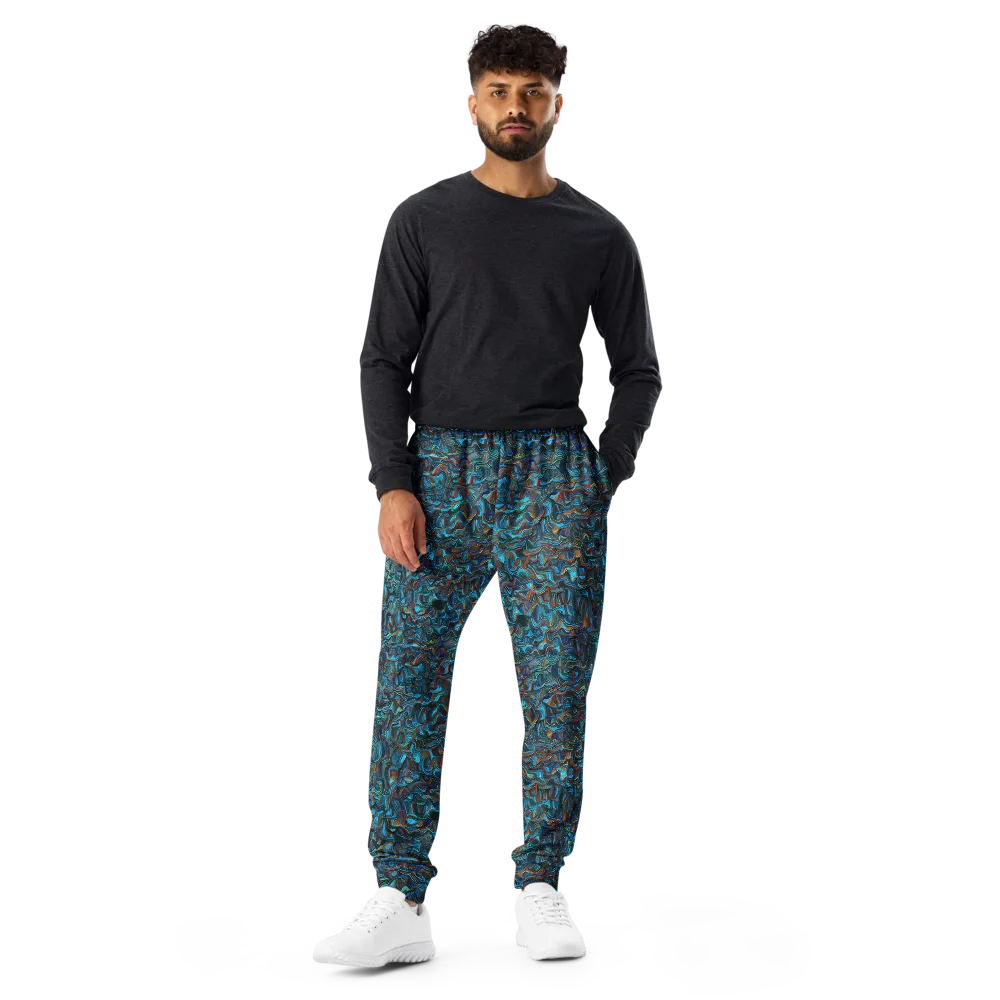 Copper Tide on Men's Joggers — Front