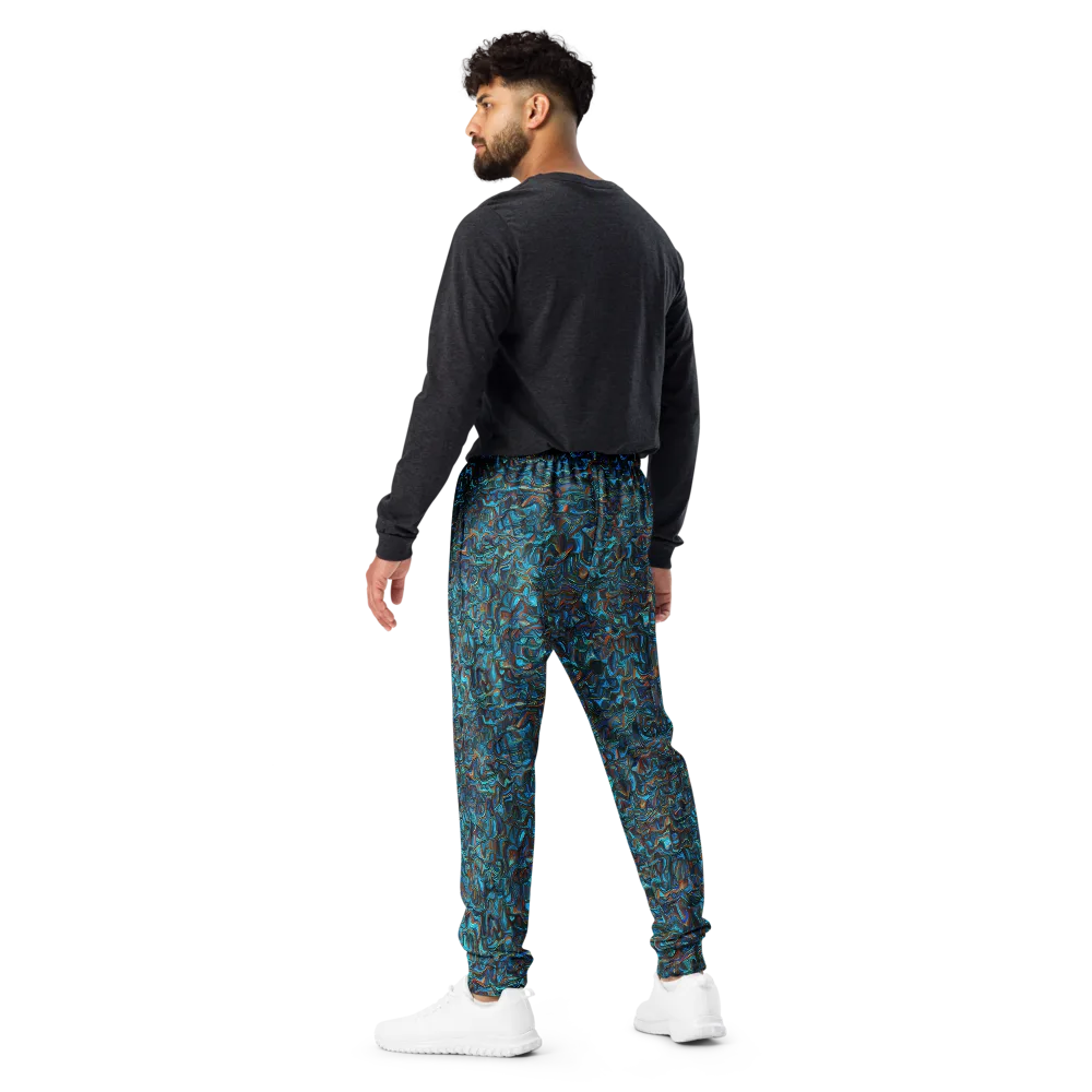 Copper Tide on Men's Joggers — Back