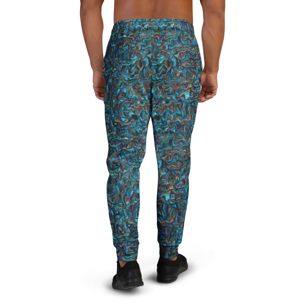 Copper Tide on Men's Joggers — Back