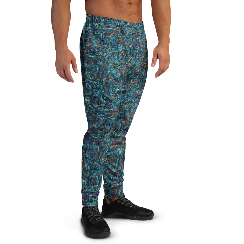 Copper Tide on Men's Joggers — Right