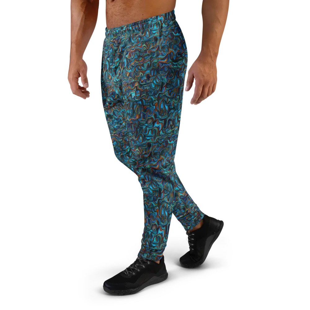 Copper Tide on Men's Joggers — Left