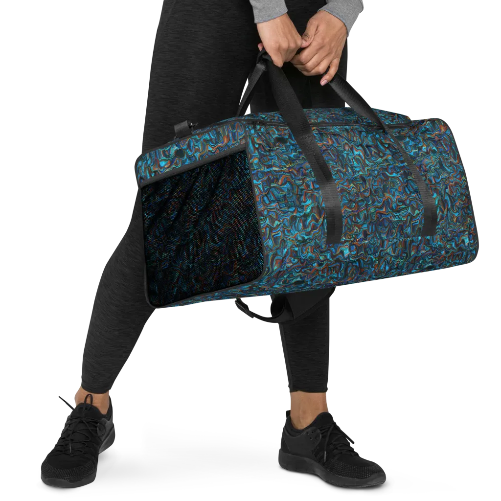 Copper Tide on Duffle Bag — Right Front