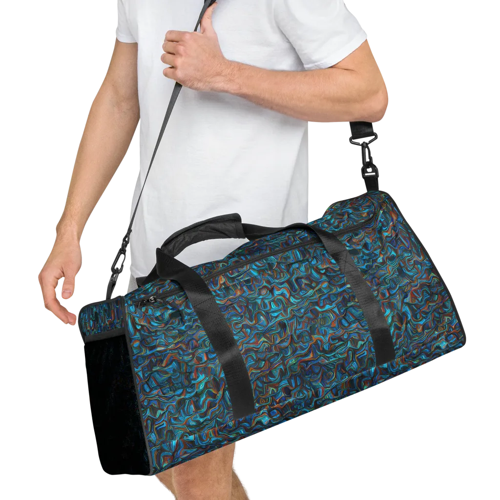 Copper Tide on Duffle Bag — Right Front