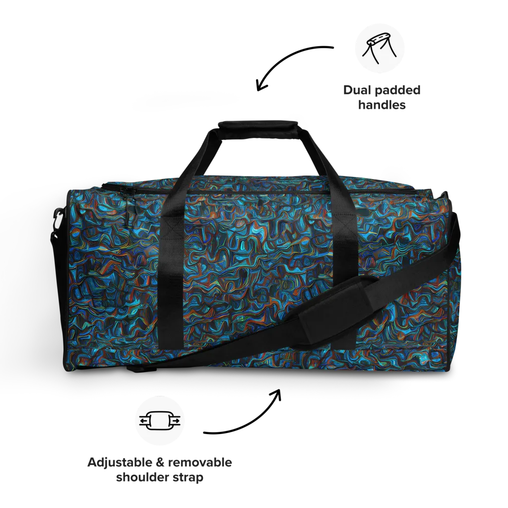 Copper Tide on Duffle Bag — Front