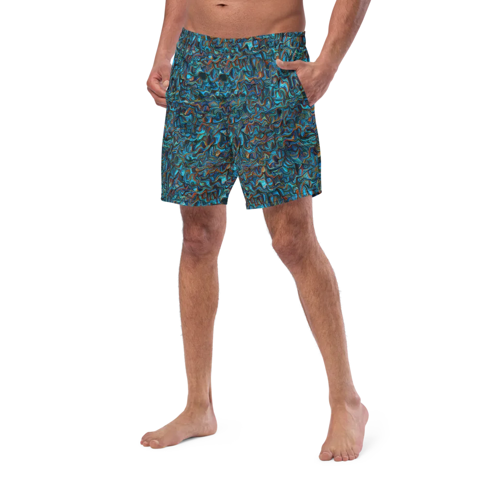 Copper Tide on Swim Trunks — Left Front
