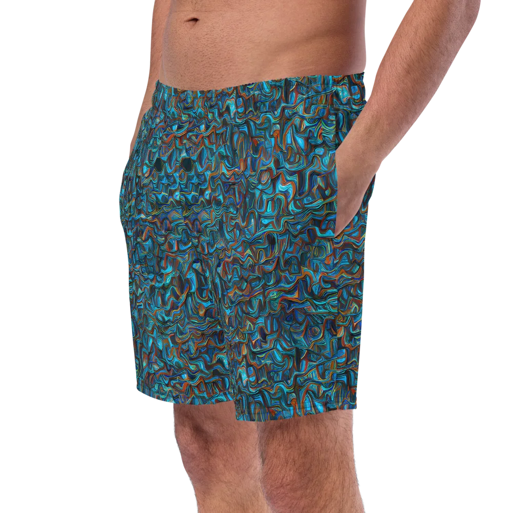 Copper Tide on Swim Trunks — Left Front