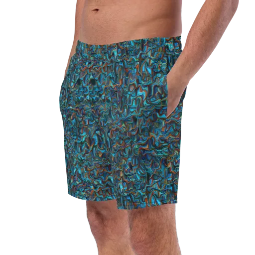 Copper Tide on a Swim Trunks