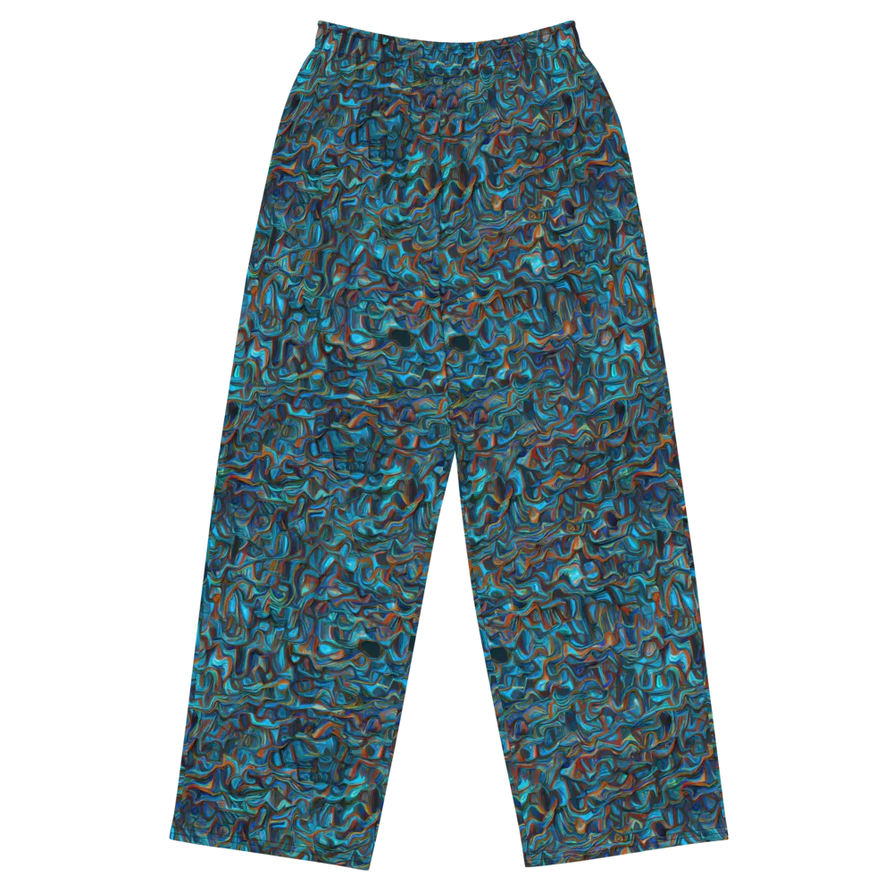 Copper Tide on Wide-Leg Pants — Front