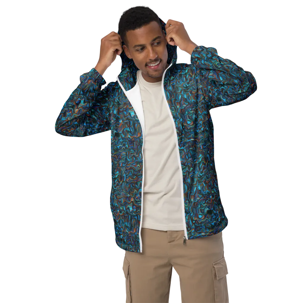 Copper Tide on Men's Windbreaker — Front
