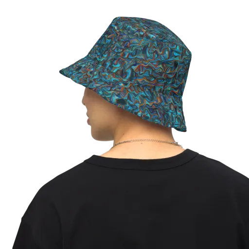 Copper Tide on a Reversible Bucket Hat
