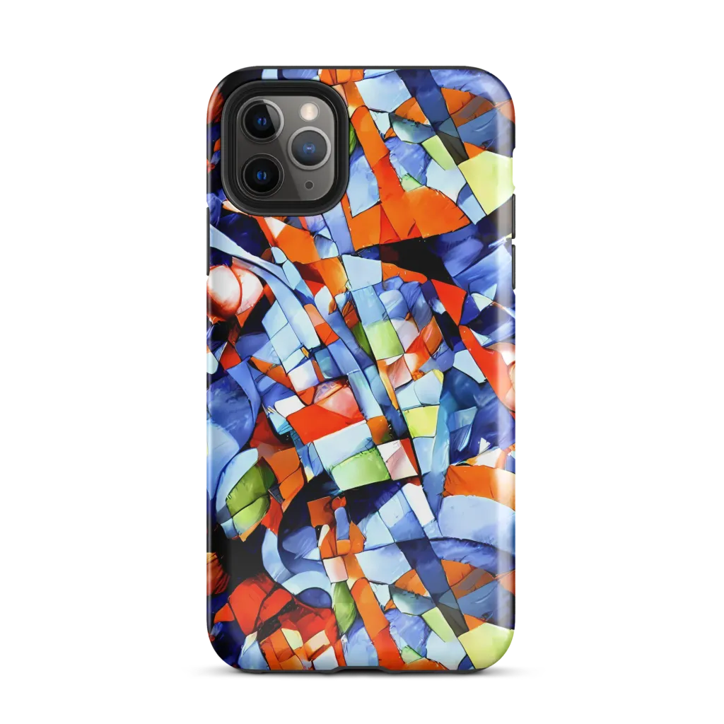 Cubist Current on Tough Case for iPhone® — Front