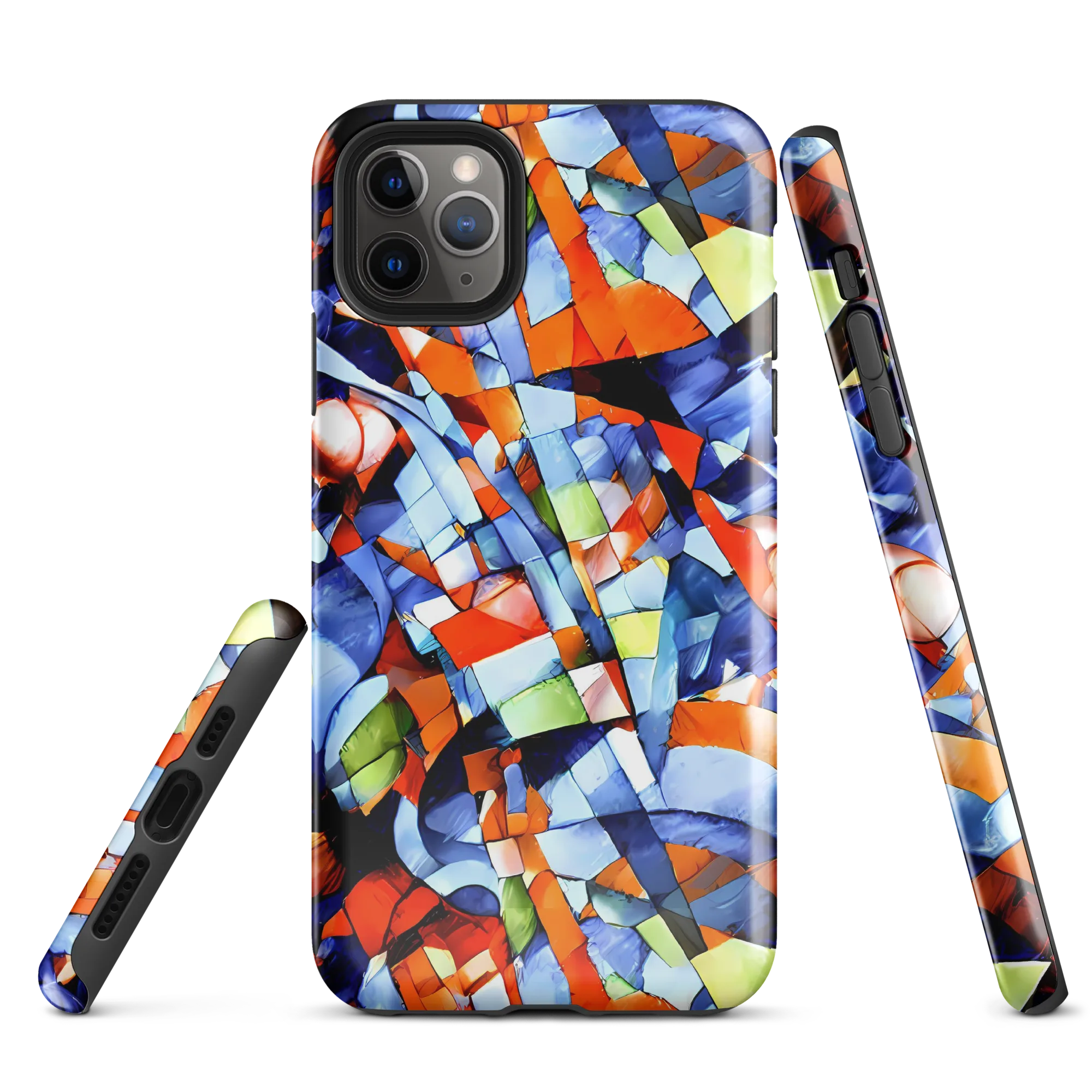 Cubist Current on Tough Case for iPhone® — Front