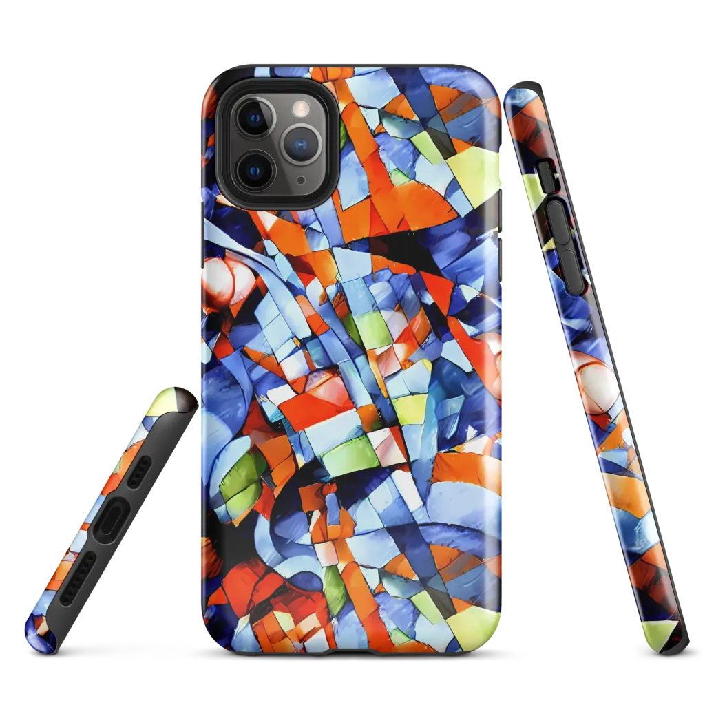 Cubist Current on Tough Case for iPhone® — Front
