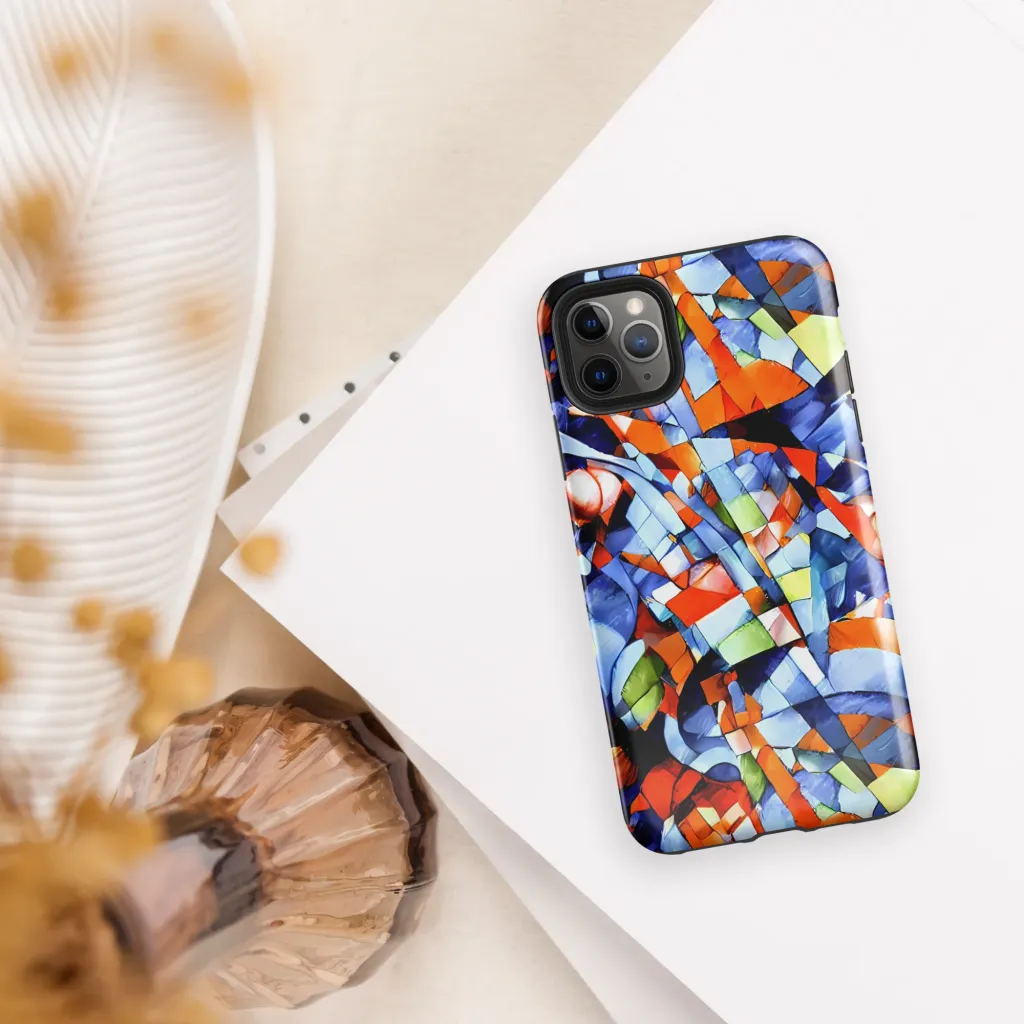 Cubist Current on Tough Case for iPhone® — Front