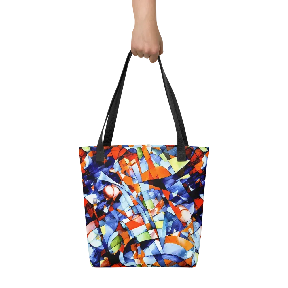 Cubist Current on Tote Bag — Front