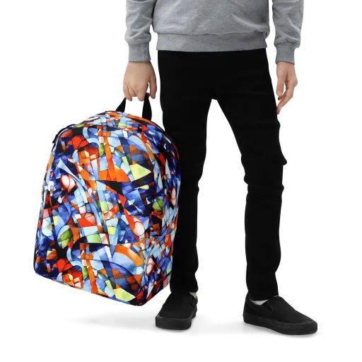 Cubist Current on a Minimalist Backpack