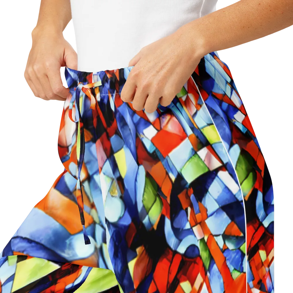 Cubist Current on Women's Pajama Pants — Product details