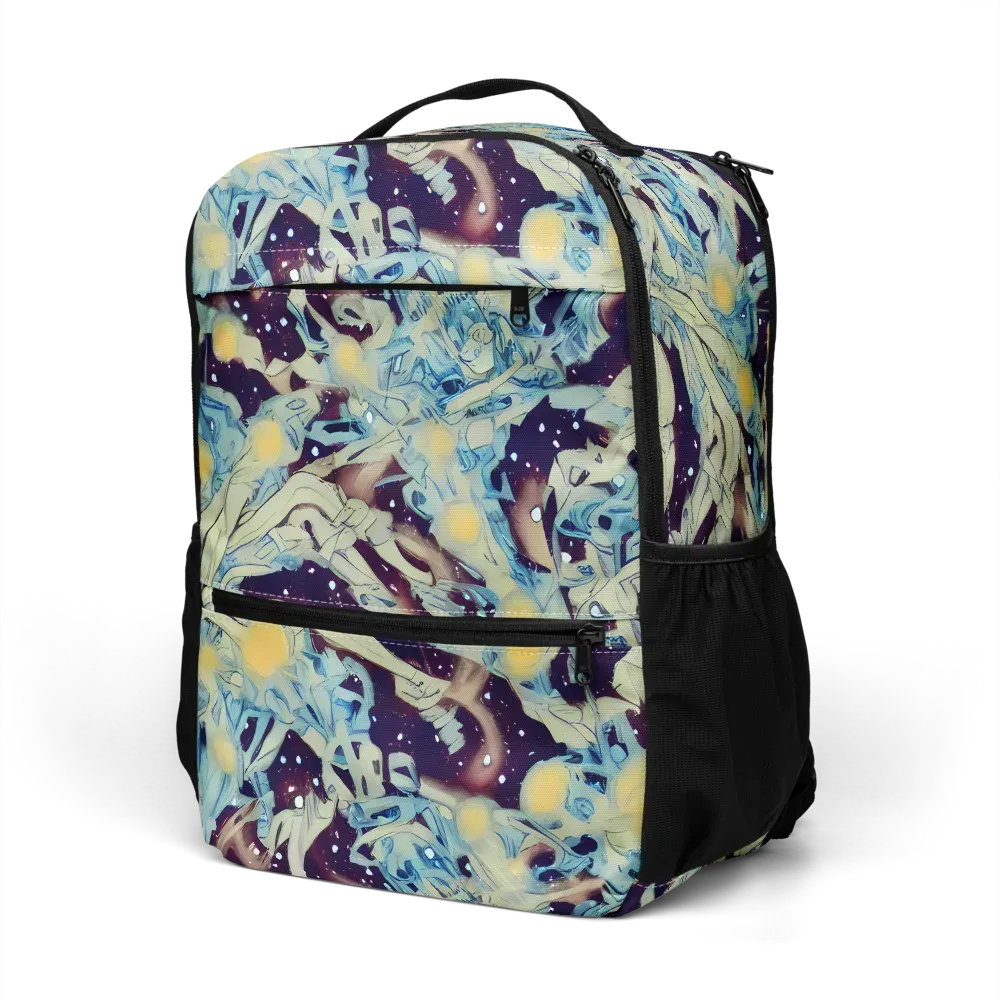 Celestial Fossil on Utility Backpack — Left Front