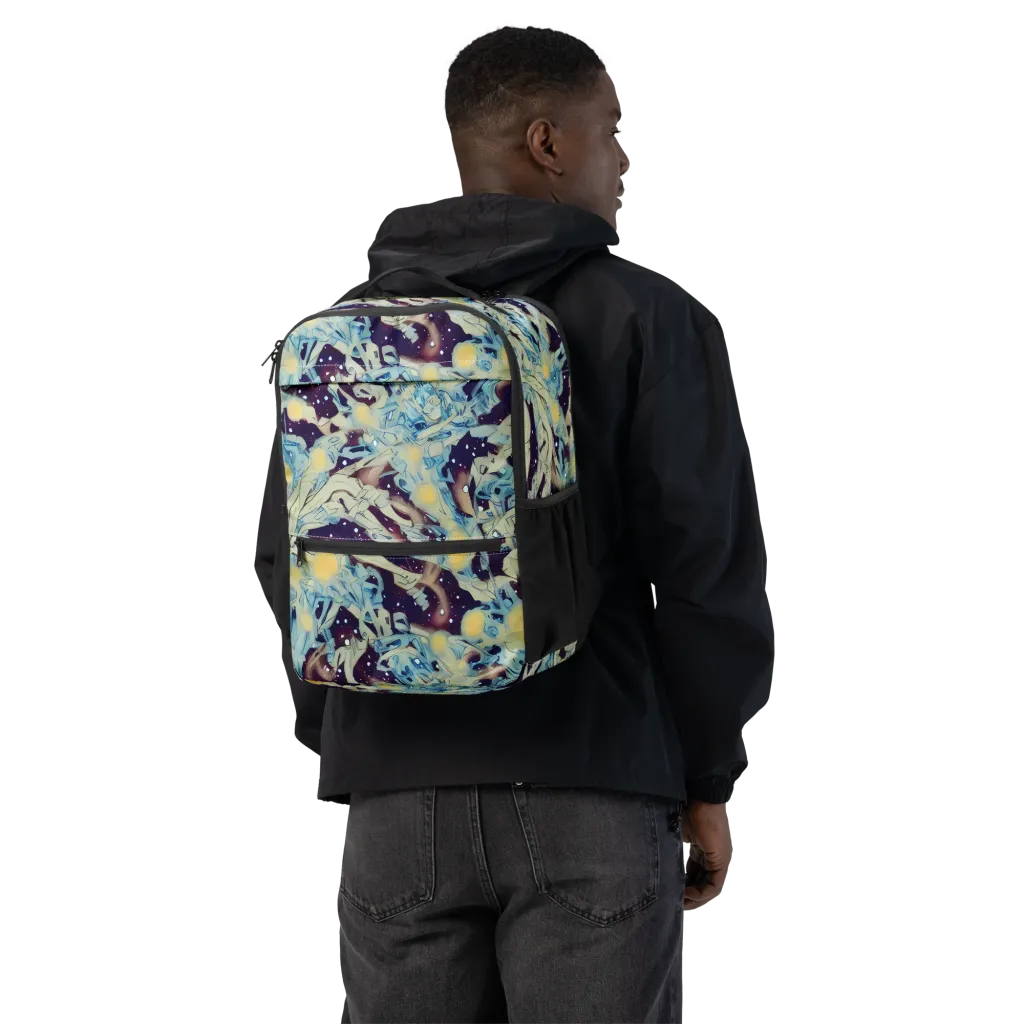 Celestial Fossil on Utility Backpack — Back