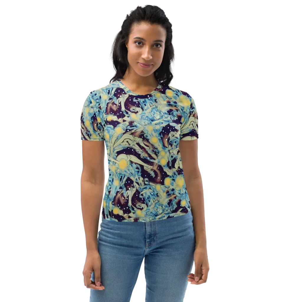 Celestial Fossil on Women's Crew Neck T-Shirt — Front