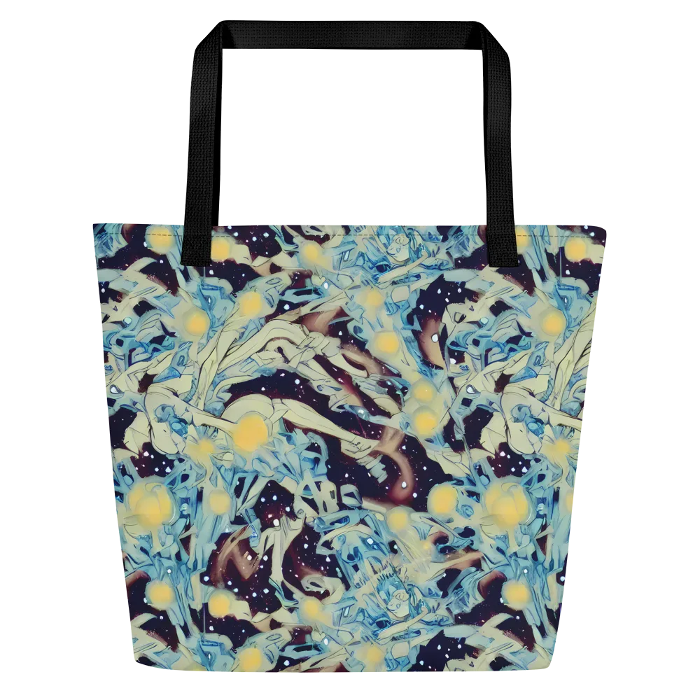 Celestial Fossil on Large Tote Bag W/ Pocket — Front