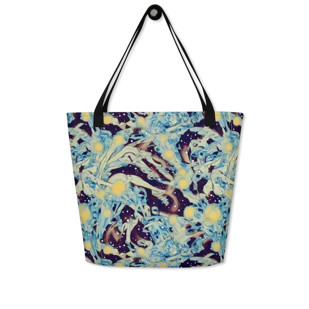 Celestial Fossil on Large Tote Bag W/ Pocket — Front