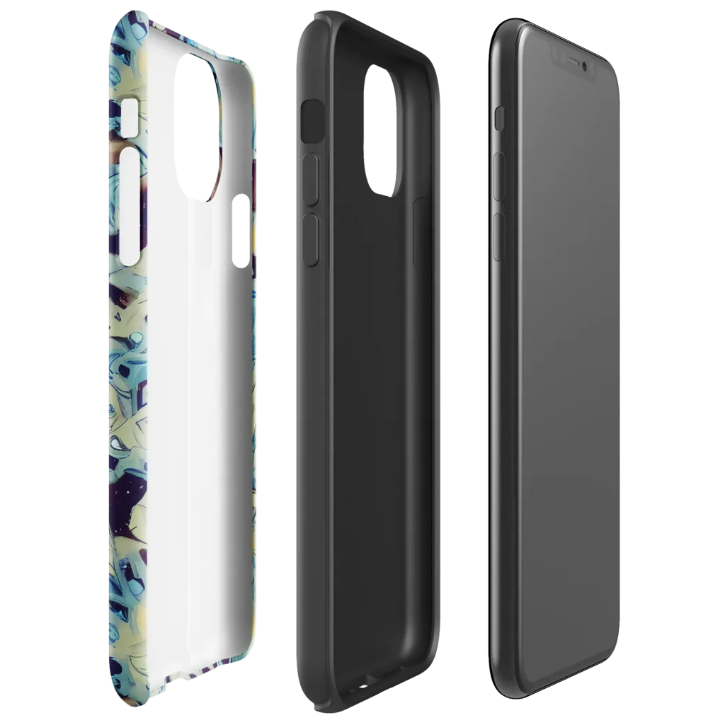 Celestial Fossil on Tough Case for iPhone® — Right