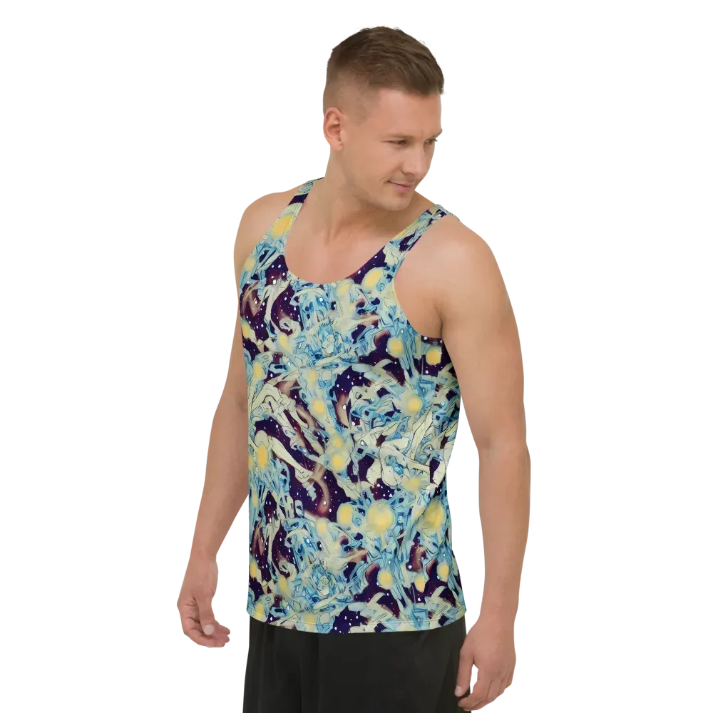 Celestial Fossil on Men's Tank Top — Left Front