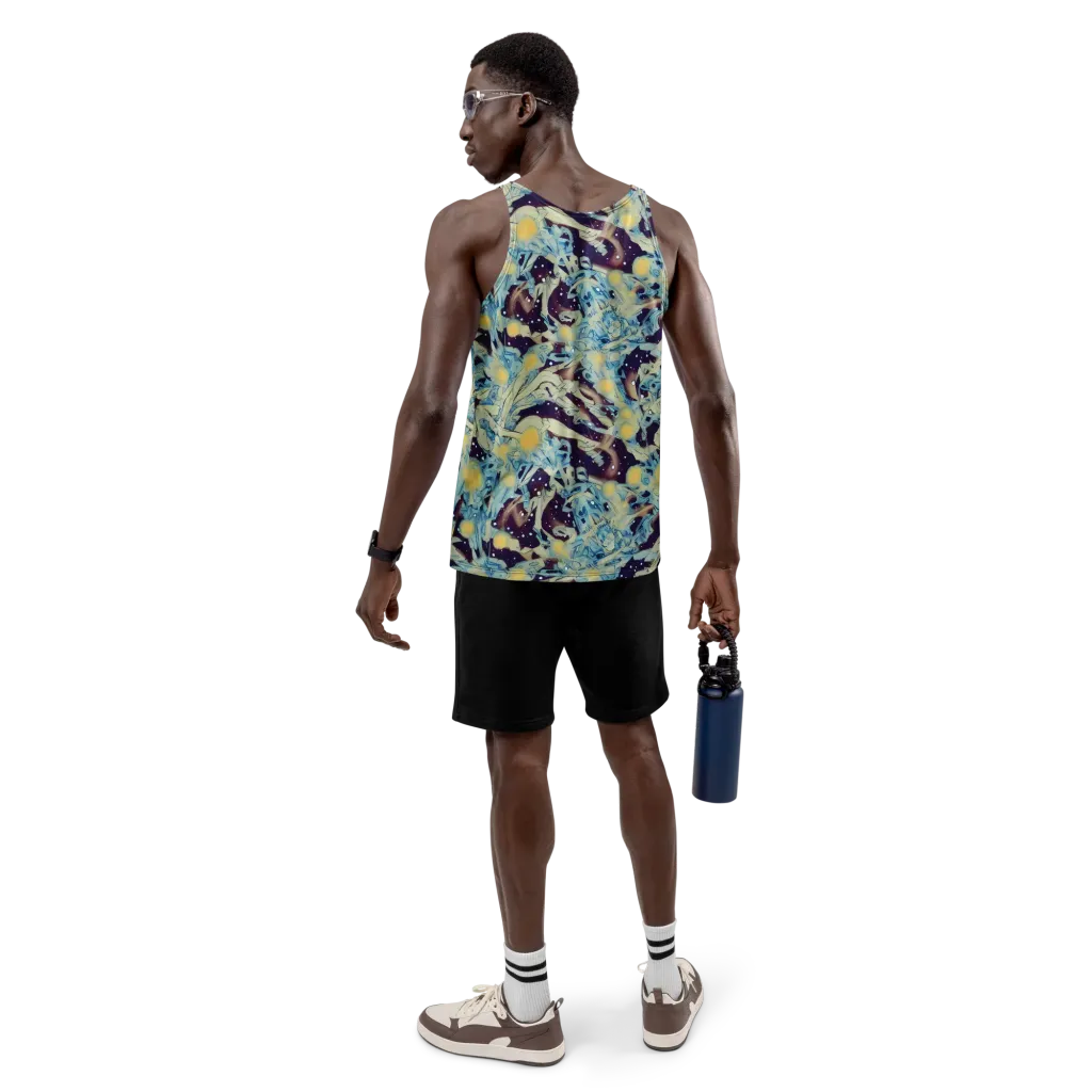 Celestial Fossil on Men's Tank Top — Back