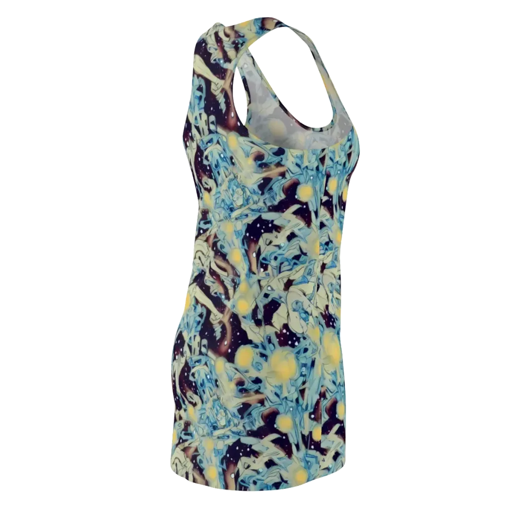 Celestial Fossil on Racerback Dress — Back Side