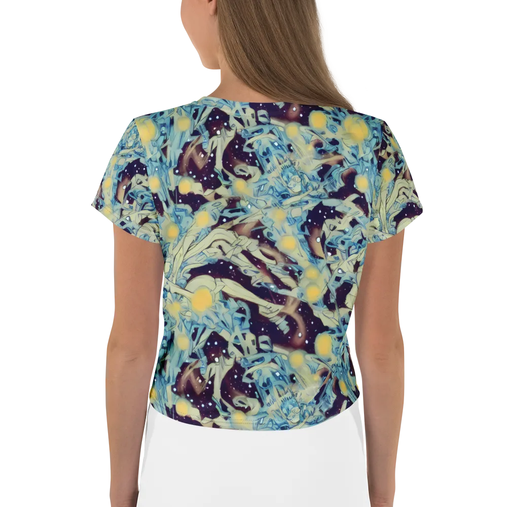 Celestial Fossil on Crop Tee — Back