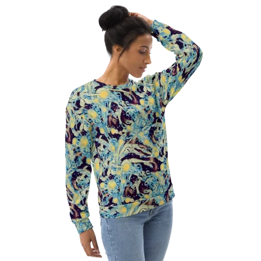 Celestial Fossil on a Sweatshirt