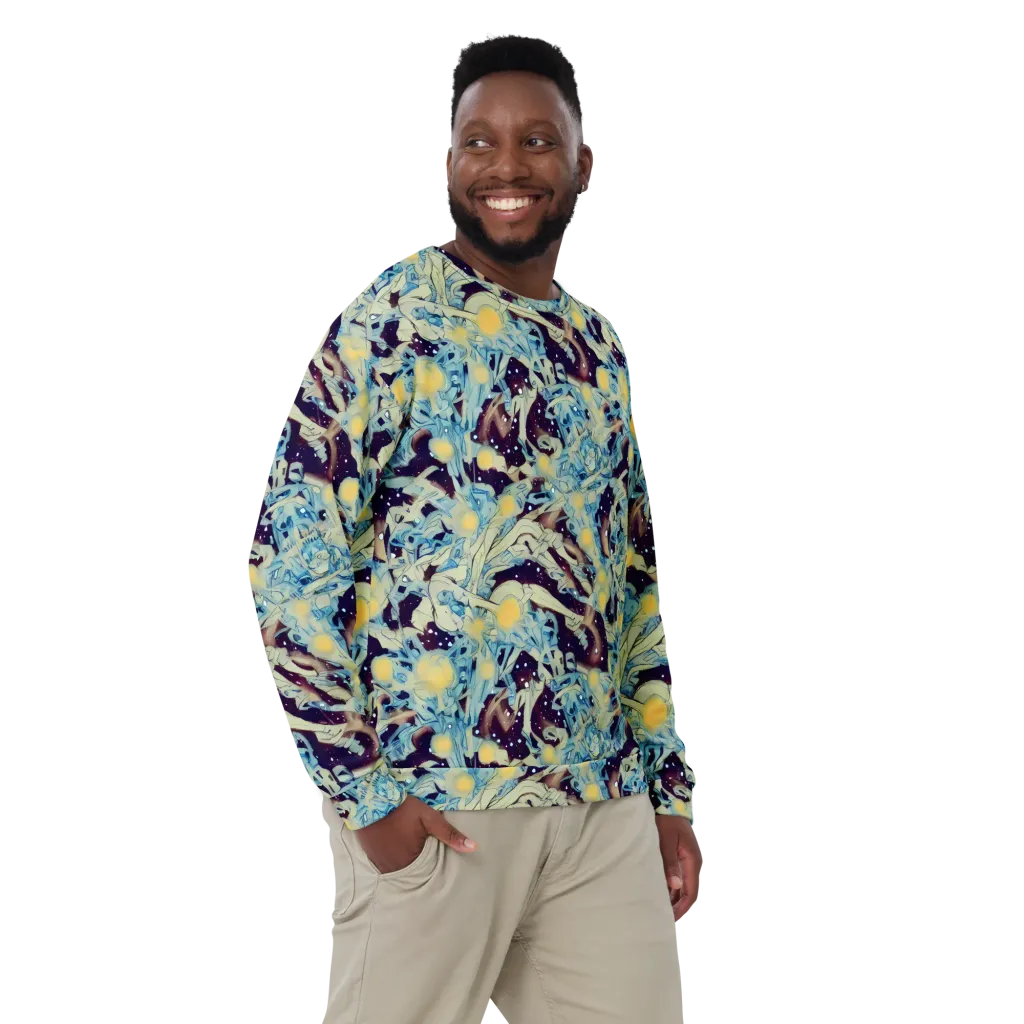 Celestial Fossil on Sweatshirt — Front