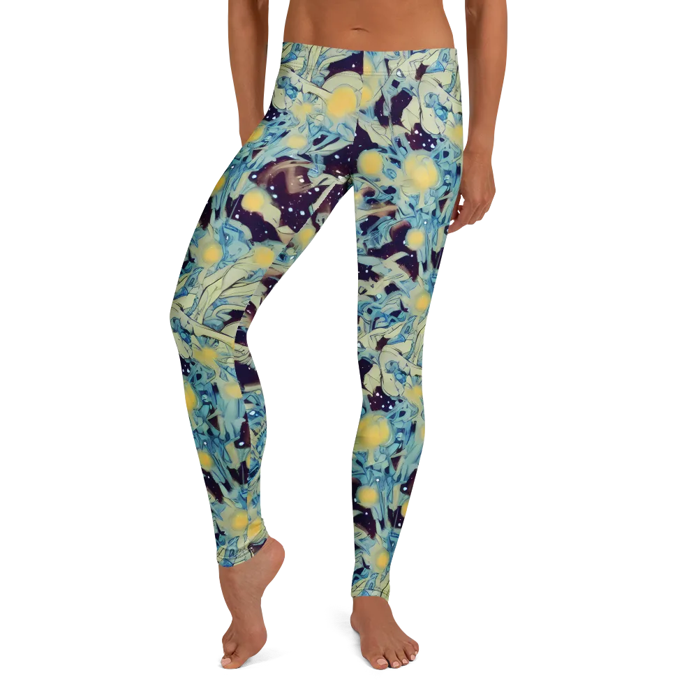 Celestial Fossil on Leggings — Front