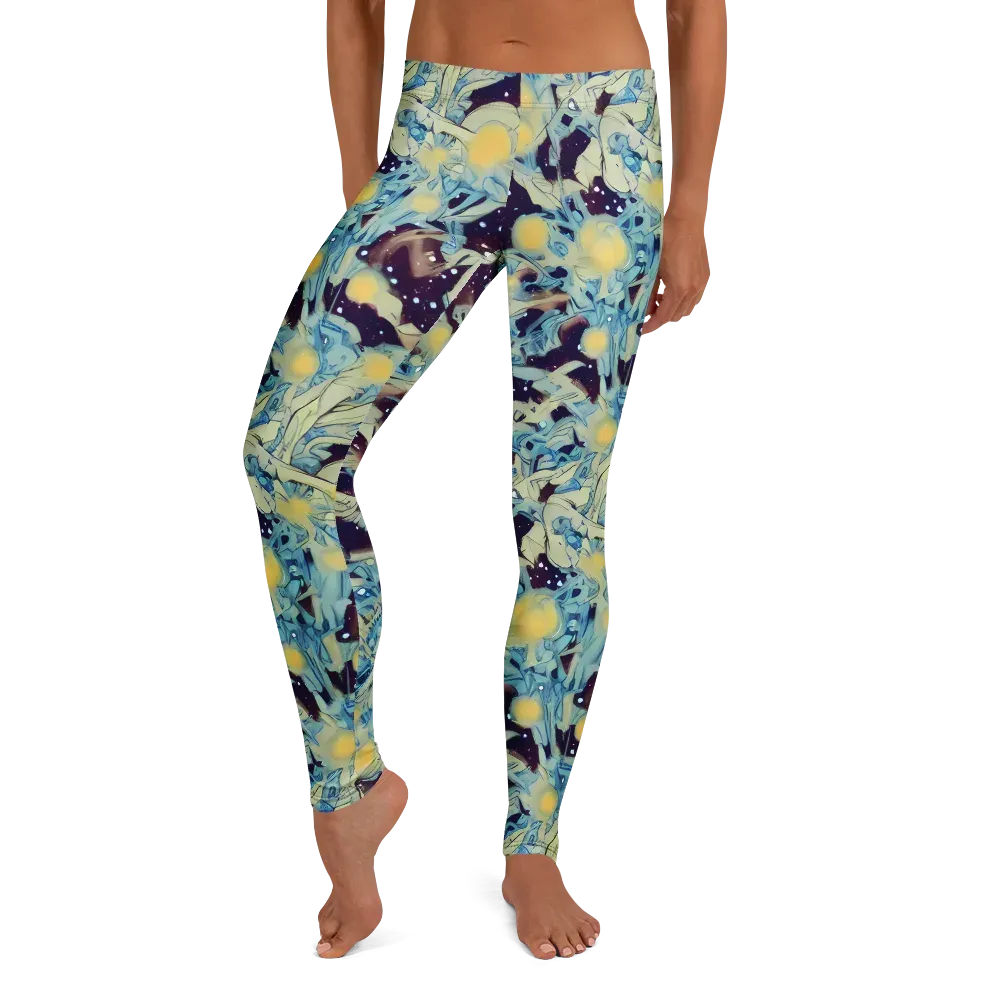 Celestial Fossil on Leggings — Front