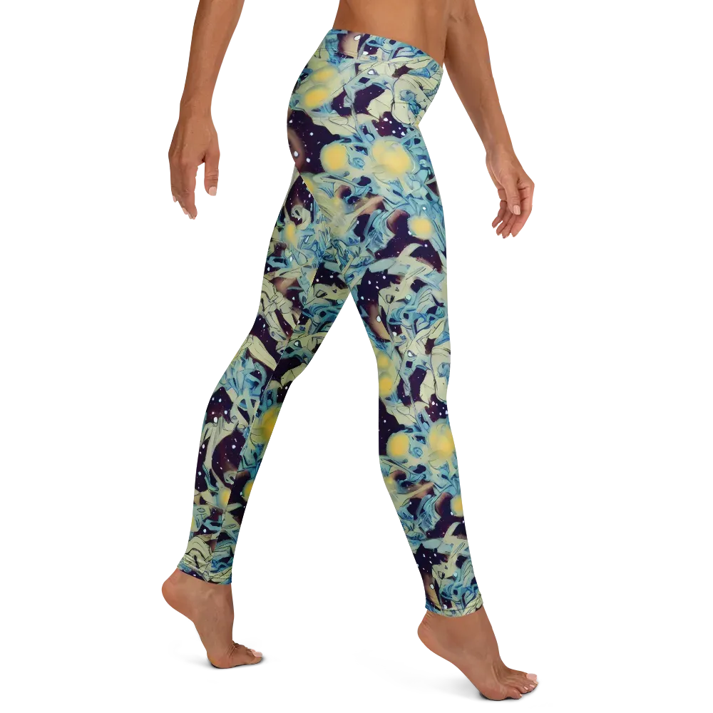 Celestial Fossil on Leggings — Right