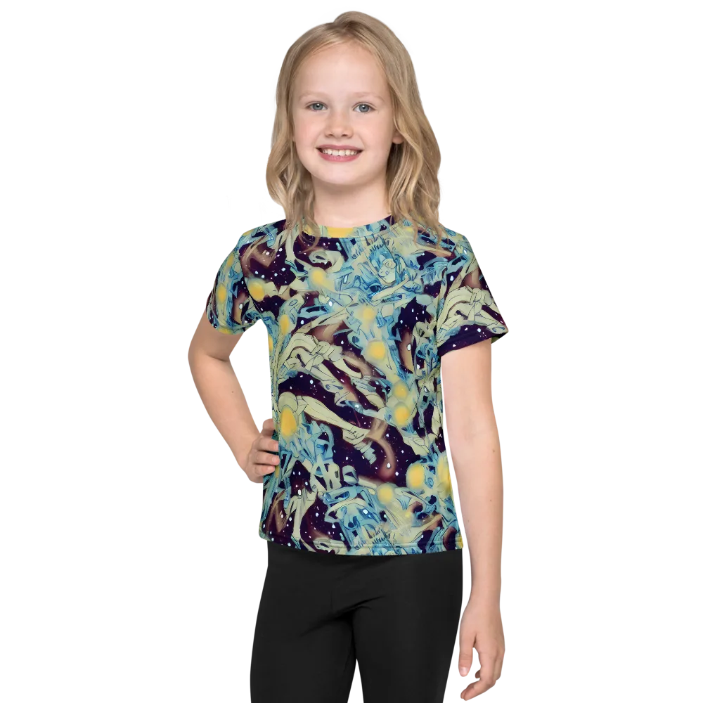 Celestial Fossil on Kids Crew Neck T-Shirt — Front