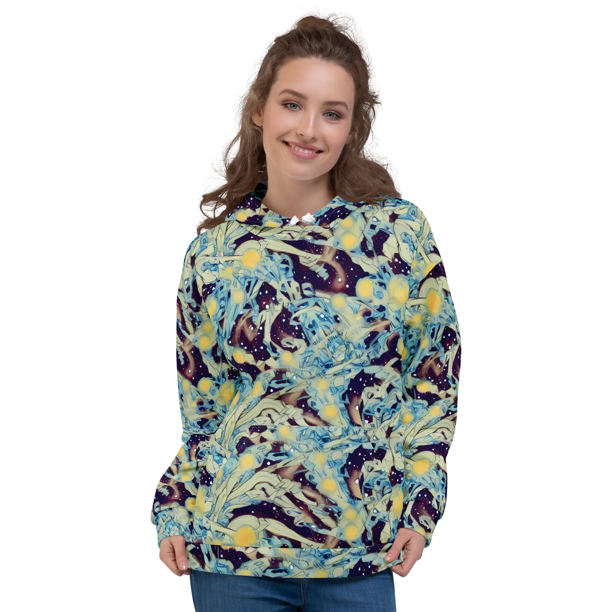Celestial Fossil on Hoodie — Front