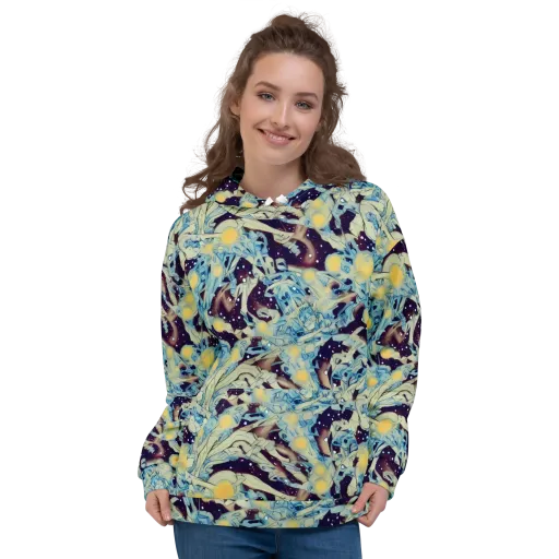 Celestial Fossil on a Hoodie