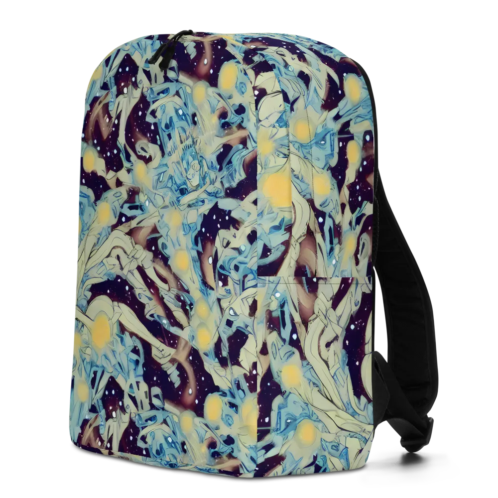 Celestial Fossil on Minimalist Backpack — Left