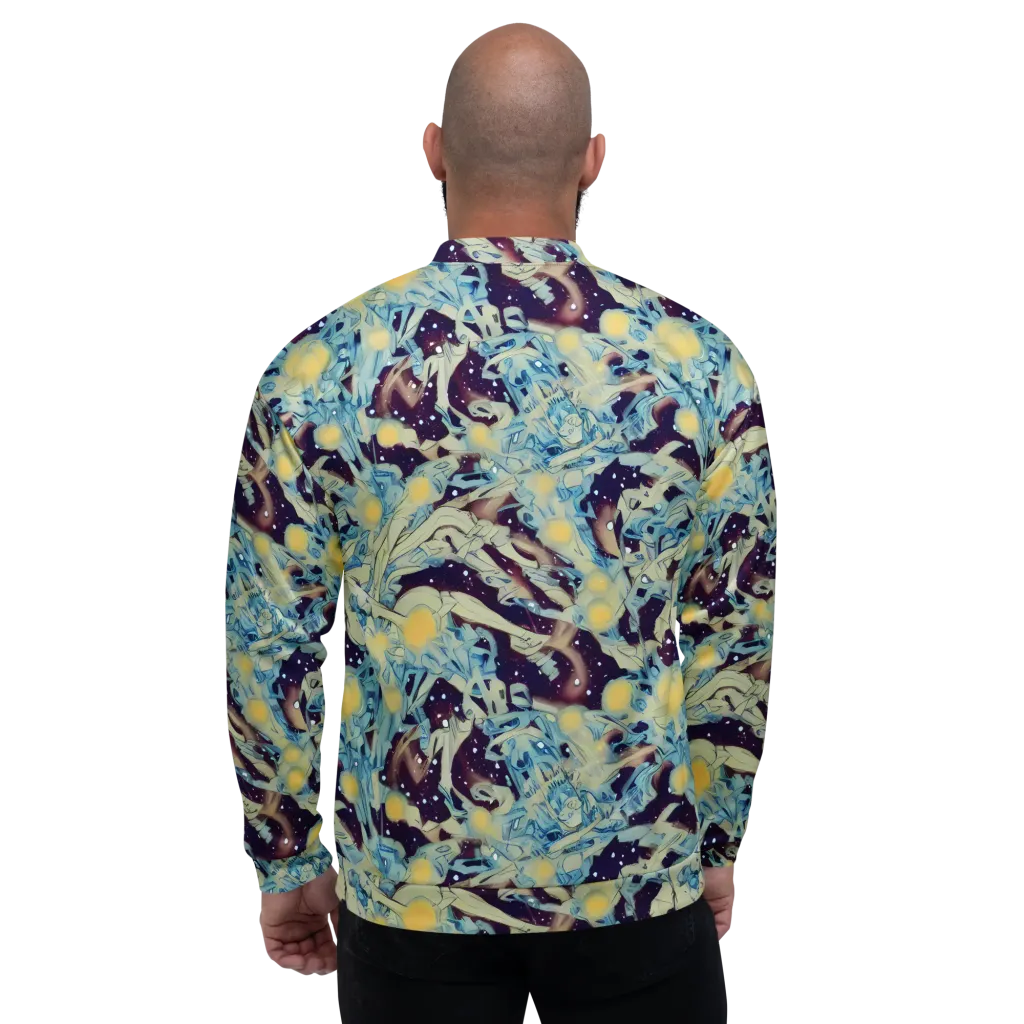 Celestial Fossil on Bomber Jacket — Back