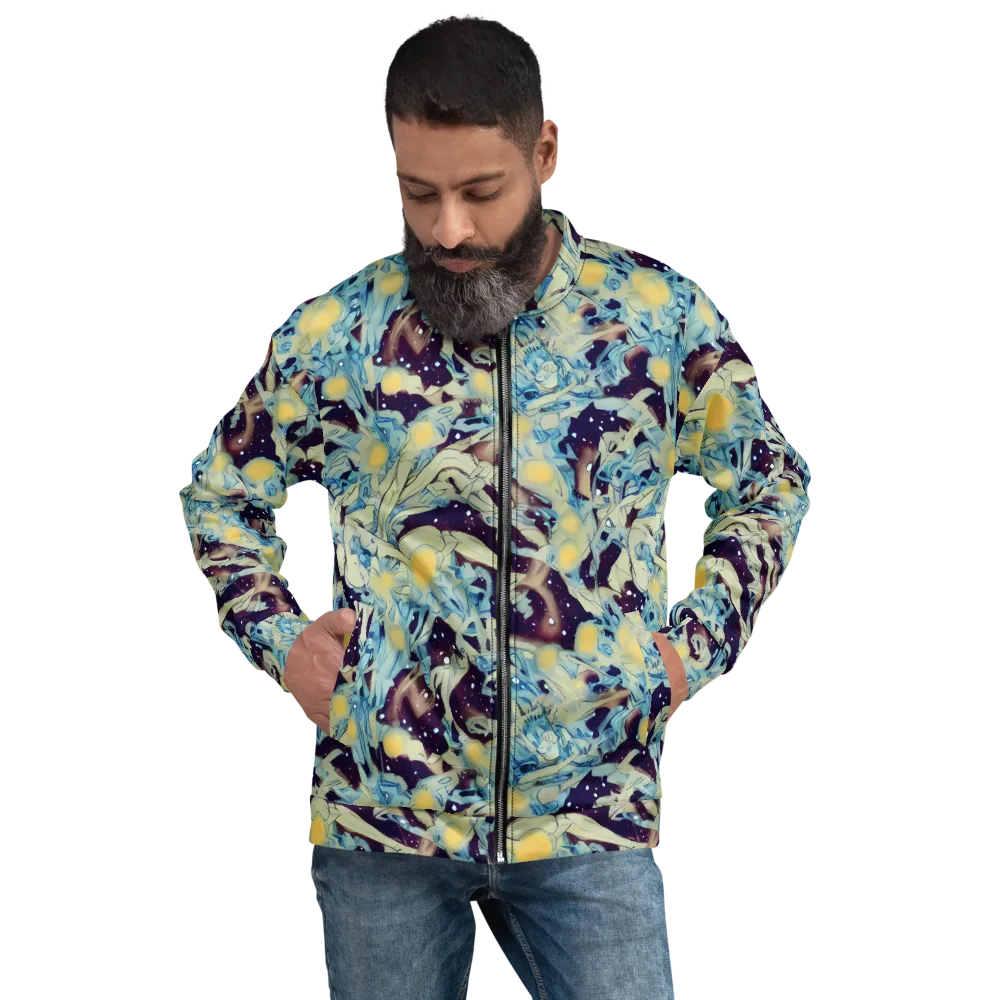 Celestial Fossil on Bomber Jacket — Front