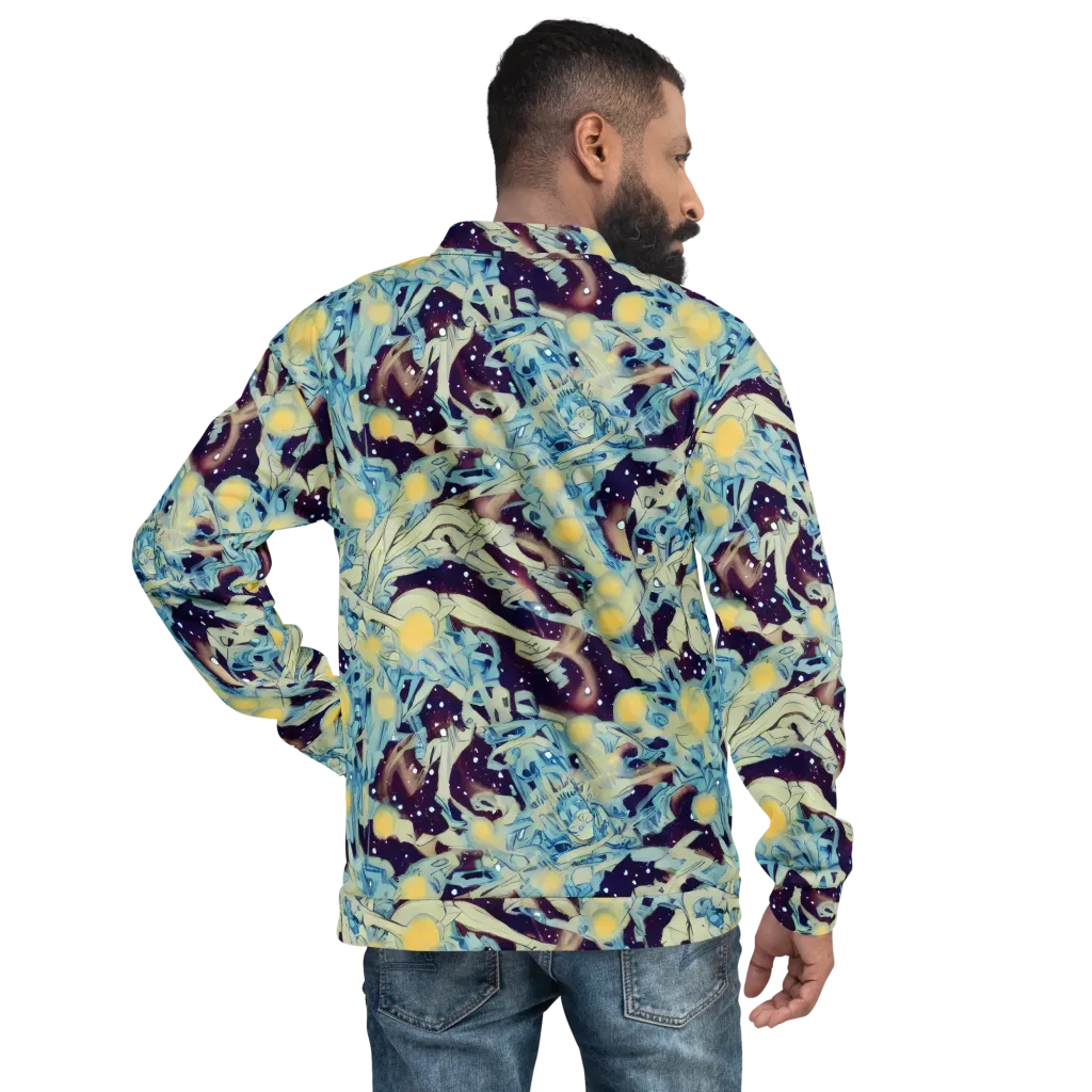 Celestial Fossil on Bomber Jacket — Back