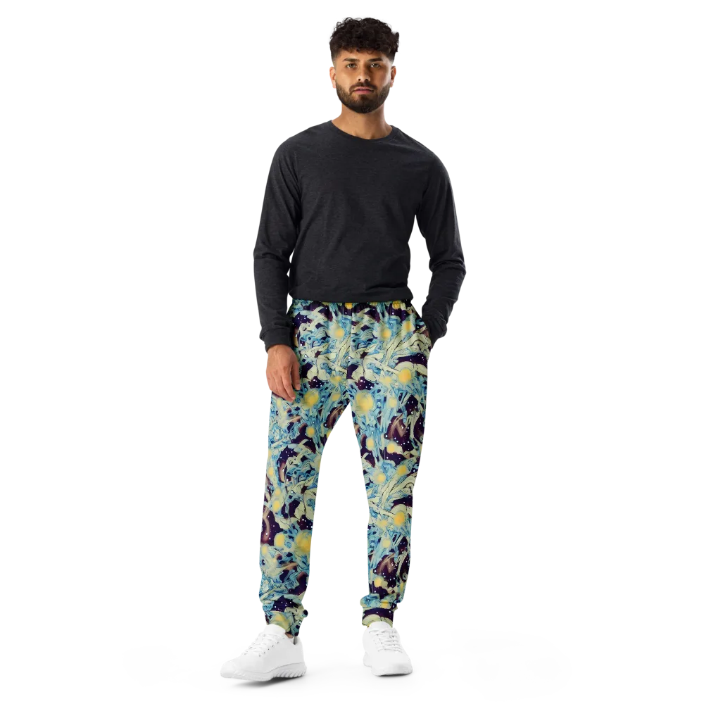 Celestial Fossil on Men's Joggers — Front