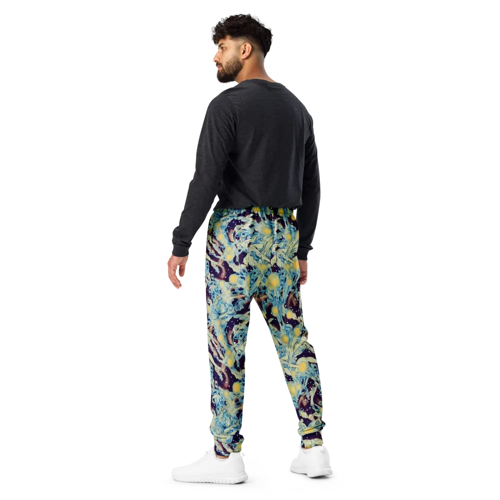 Celestial Fossil on Men's Joggers — Back