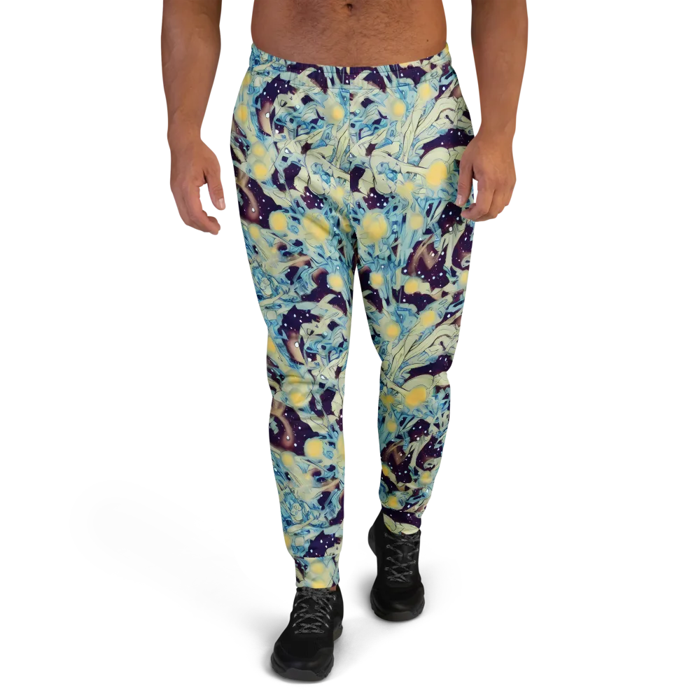 Celestial Fossil on Men's Joggers — Front