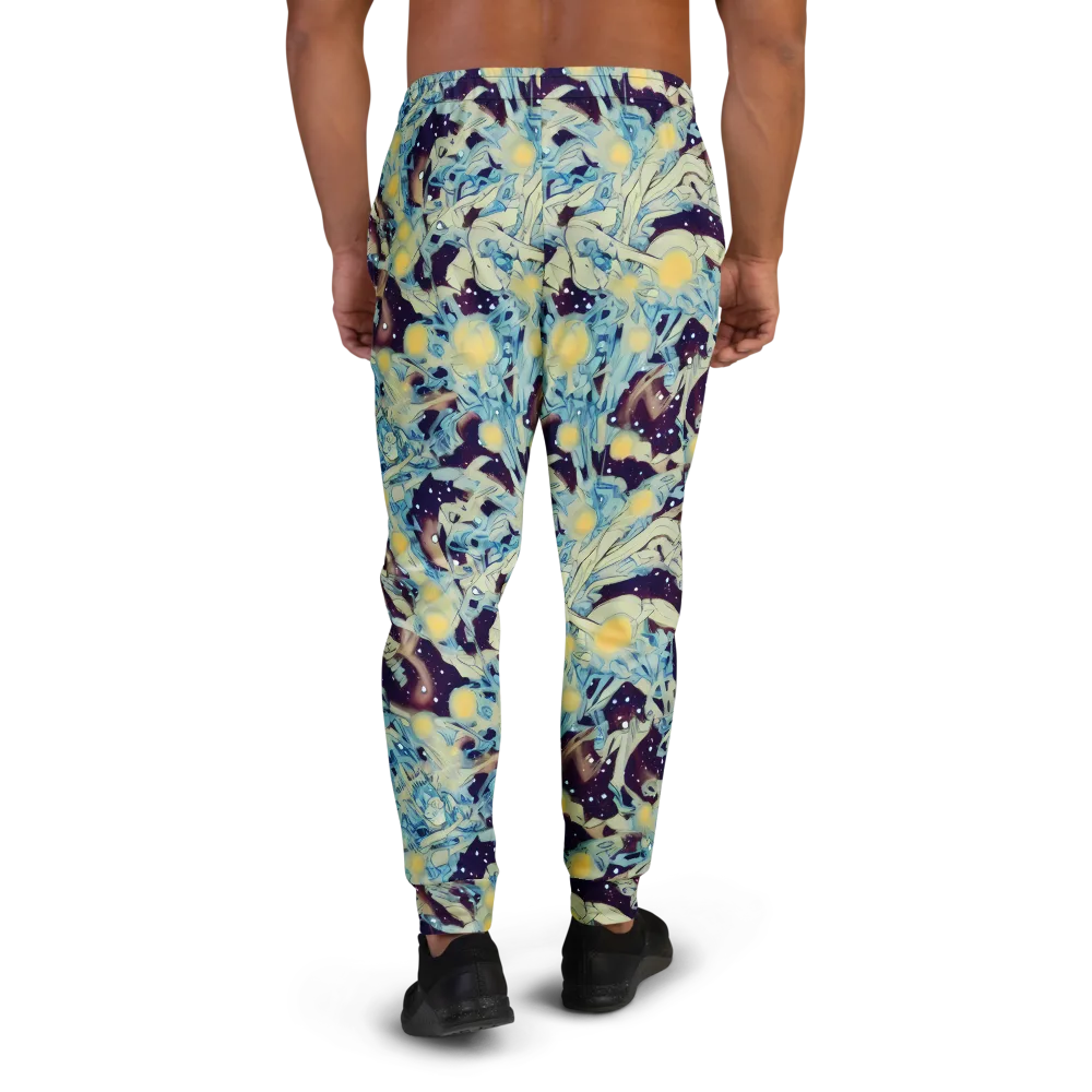 Celestial Fossil on Men's Joggers — Back